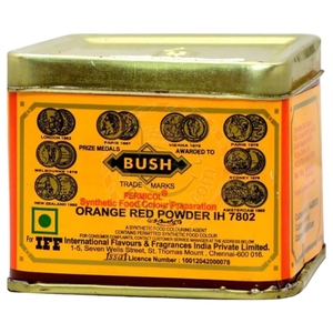Bush Food Color Orange 100G