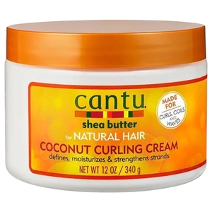Cantu Natural Hair Coconut Curling Cream Shea Butter 340G
