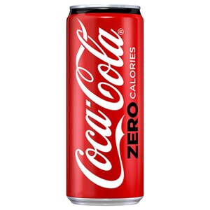Coca Cola Carbonated Soft Drink Zero Calories 355Ml