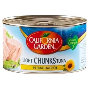 California Garden Light Meat Tuna Chunk In Oil 185G