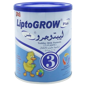 Liptogrow Plus Toddler Milk Formula Stage 3 1-6 Years 400G