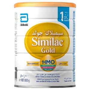 Similac Gold No.1 New Advanced Infant Formula With Hmo From 0-6 Months 800G
