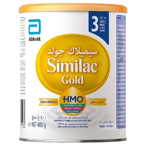 Similac Gold No.3 New Advanced Growing-Up Formula With Hmo From 1-3 Years 400G