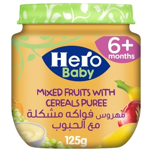 Hero Mixed Fruits With Cereal 125G