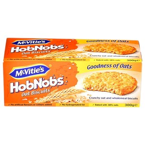 Mcvities Hobnobs Biscuit Wheat & Oats 300G