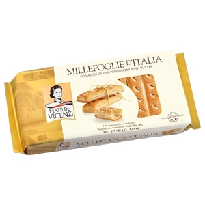 Matilde Vicenzi Puff Pastry Stick With Butter 125G