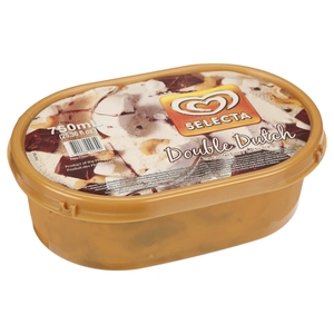 Wall's Selecta Ice Cream Double Dutch 750Ml