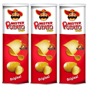 Mister Potato Crisps Assorted 160G x 3