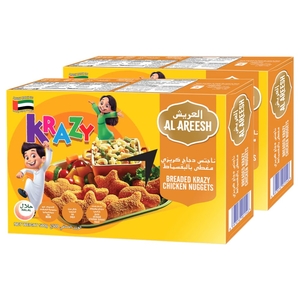 Al Areesh Krazy Chicken Nuggets 500G X2