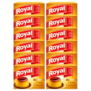 Royal Cream Caramel 77G X 12