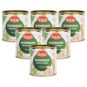 Al Alali Mushrooms Pieces & Stems 200G X 6