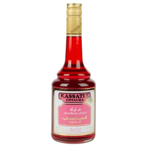 Kassatly Strawberry Syrup 600Ml
