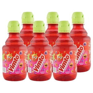 Vimto Fruit Drink Strawberry 250Ml X 6