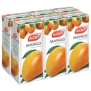 Kdd Uht Juice Mango Nectar 180Ml X6