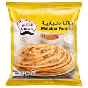 Al Kabeer Frozen Malabar Paratha Plain 400G