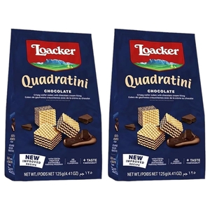 Loacker Quadratini Assorted Wafer 125G X2
