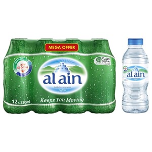 Al Ain Bottled Drinking Water 330Ml X12