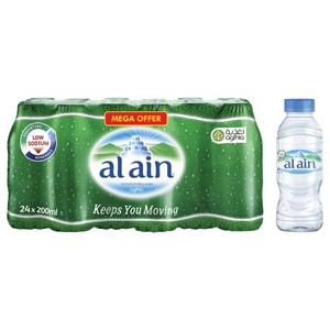 Al Ain Bottled Drinking Water 200Ml X24