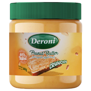 Deroni Peanut Butter Crunchy 340G