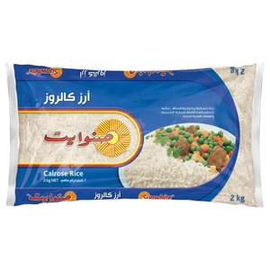 Sunwhite Calrose Rice 2Kg