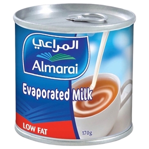 Almarai Evaporated Milk Low Fat 170G