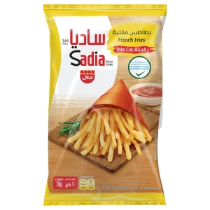Sadia French Fries Thin Cut 1Kg