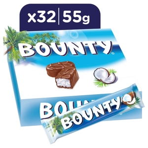 Bounty Chocolate Bar 55G X32