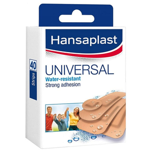 Hansaplast Universal Water Resistant Strips 40 Pieces