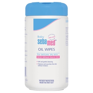Sebamed Baby Oil Wipes 70 Pieces