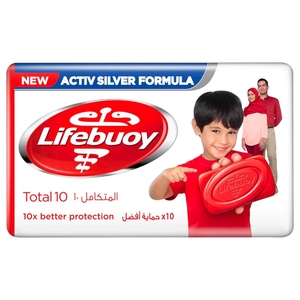 Lifebuoy Soap Anti Bacterial Total 10 Red 70G