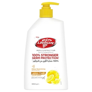 Lifebuoy Hand Wash Anti Bacterial Lemon Fresh 500Ml