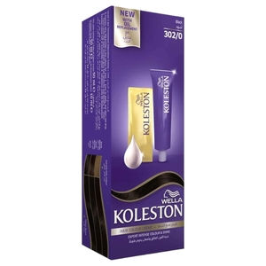 Wella Koleston Hair ‎Color Cream Black 302/0 50Ml‎