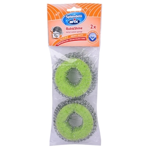 Arix Rub & Shine Scrubber 2 Pieces