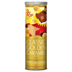 Omypop Popcorn Classic Golden Caramel 70G