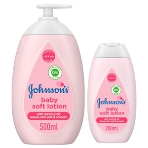 Johnson's Baby Lotion Pink 500Ml + 200Ml