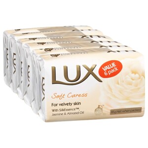 Lux Soap Assorted 6 Pieces 120G