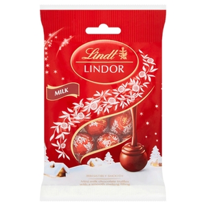Lindt Lindor Milk Chocolate Mini Truffles 80G
