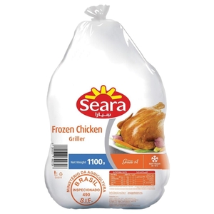 Seara Frozen Whole Chicken 1100G