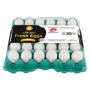 Al Ain Farms Fresh Eggs Small 30 Pieces