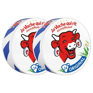 La Vache Qui Rit Processed Cheese 24 Portions 360G X2