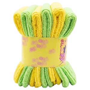 Trisha Multicolor Purpose Microfiber Cloths 6 Pieces
