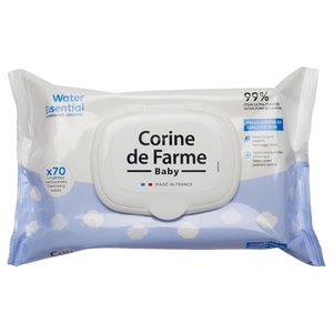 Corine De Farme Baby Bio Essential Water 70 Wipes