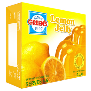 Green's Jelly Lemon 80G