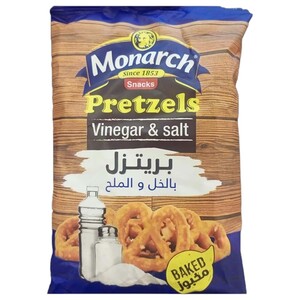 Monarch Pretzels Salt & Vinegar 70G