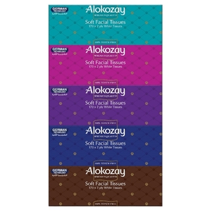 Alokozay Facial Tissues Soft 2Ply 170Pcs X 5