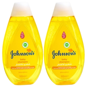 Johnsons Baby Shampoo 500Ml X 2
