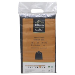 Al Masah Garbage Bag 90X110cm 80 Pieces
