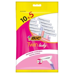 Bic Disposable Twin Lady 2 Shaver X 15