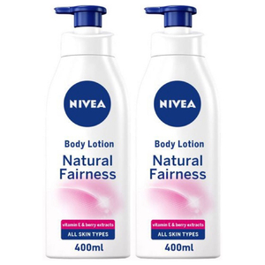 Nivea Body Lotion Natural Fairness 400Ml X2