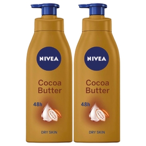 Nivea Body Lotion Cocoa Butter 400Ml X2